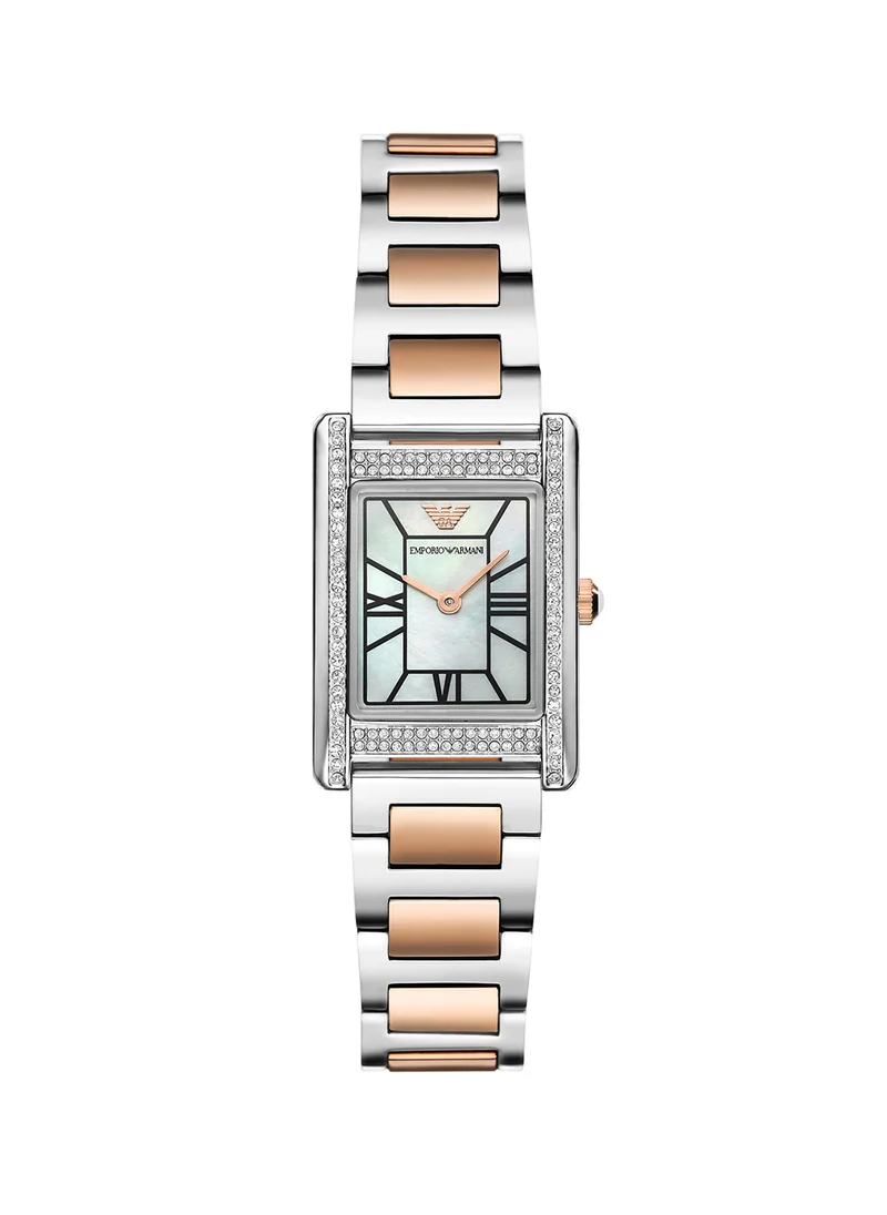 EMPORIO ARMANI Genni Steel Strap Analog Watch