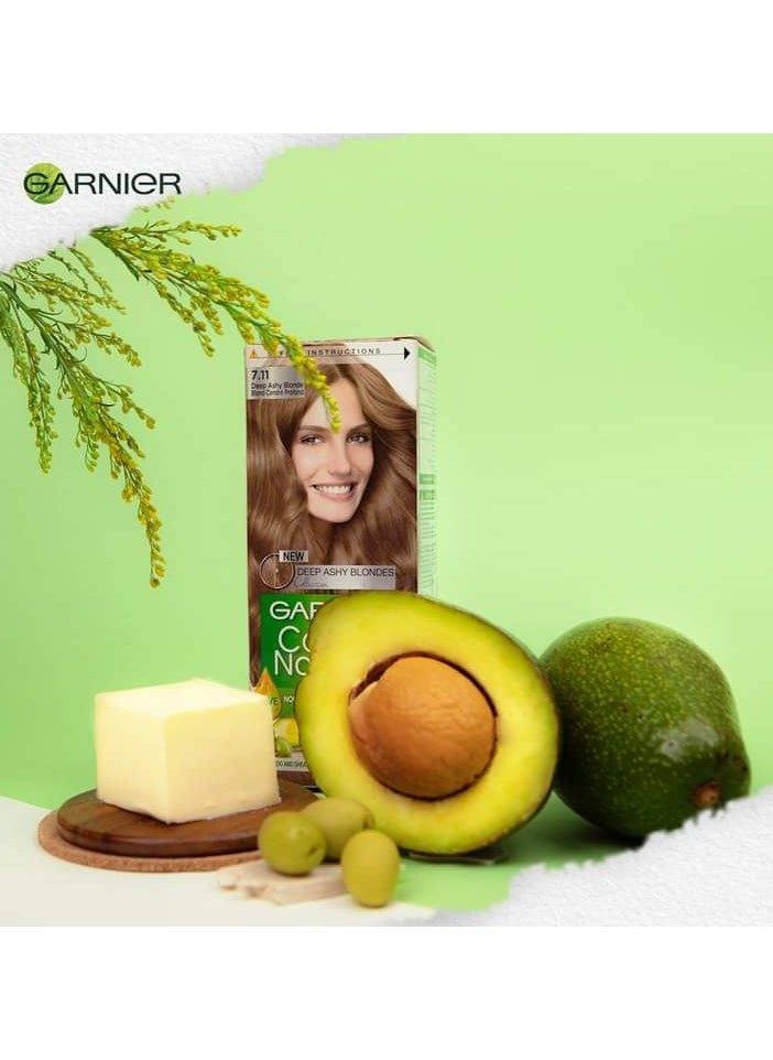 Garnier Garnier Color Naturals Permanent Creme Hair Color - 7.11 Deep Ashy Blonde 112 ML  - Image 3