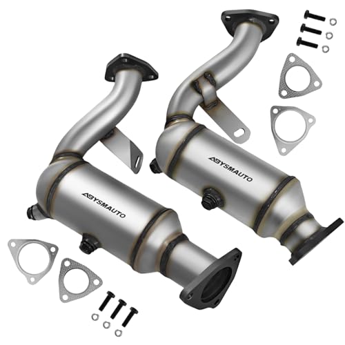 ABYSMAUTO Left Right Catalytic Converter Compatible with Audi A6 2012-2015, Audi A7 2012-2015, Audi A8 2013-2014 3.0L V6 Catalytic Convertor Direct-fit 644112 644113 (EPA Compliant) - Image 1