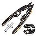 CrazyHobby Aluminum Alloy RC Shock Absorber Pliers RC Crawler Shocks Multifunction Pliers RC Rod Ends Disassemble Tools for Traxxas Arrma Axial Losi Redcat Racing Cars Trucks BlackGold - Image 2