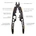 CrazyHobby Aluminum Alloy RC Shock Absorber Pliers RC Crawler Shocks Multifunction Pliers RC Rod Ends Disassemble Tools for Traxxas Arrma Axial Losi Redcat Racing Cars Trucks BlackGold - Image 4