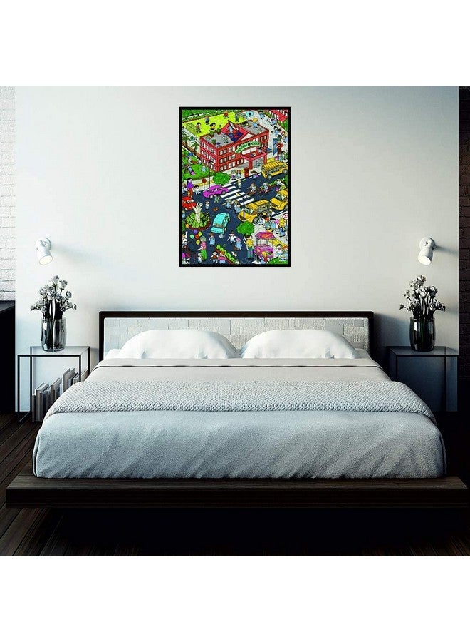 Webby After School Illustration Jigsaw Puzzle | Best Gift for Teenager | Fun and Challenging | Puzzle for Adult and 14+ Kids, 1000 Pcs Puzzle - Image 4