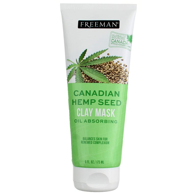 Freeman Canadian Hemp Seed Oil Absorbing Clay Mask 6 fl oz