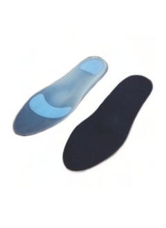 AID PLUS Silicone Insoles With Textile (Xl) – Enhanced Comfort And Breathability For Foot Support, 60822 