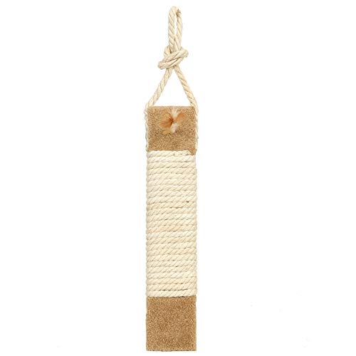 Ware Manufacturing Carpeted Kitty Scratch Surface Door Hanger Post, 19-Inch - Image 1