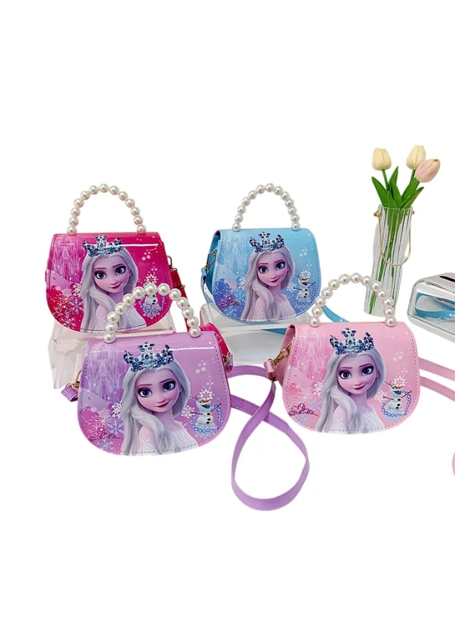 Bidani Princess Frez Pearl Purple-Handle Handbag