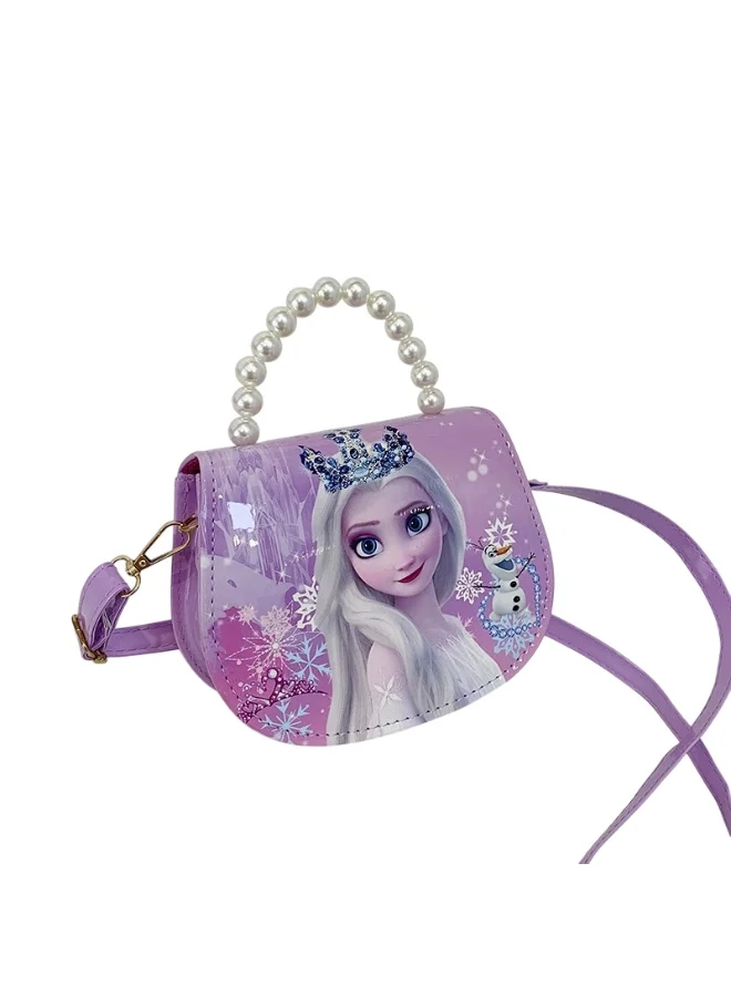 Bidani Princess Frez Pearl Purple-Handle Handbag
