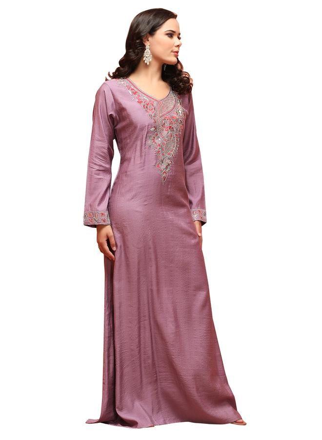 مكسيم كريشن جلابية طويلة بتطريز يدوي - Image 5