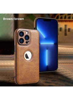 Digital Computer/iphone Protective Case/iphone Case - Transparent Crystal Ball Design-Color:Brown-Applicable Model:IP X/XS
