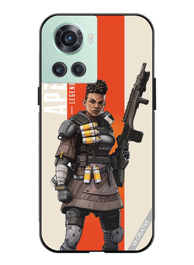 VR CREATIVE Protective Case Cover For OnePlus 10R Apex Legends Bangalore Design Multicolour - Image 1