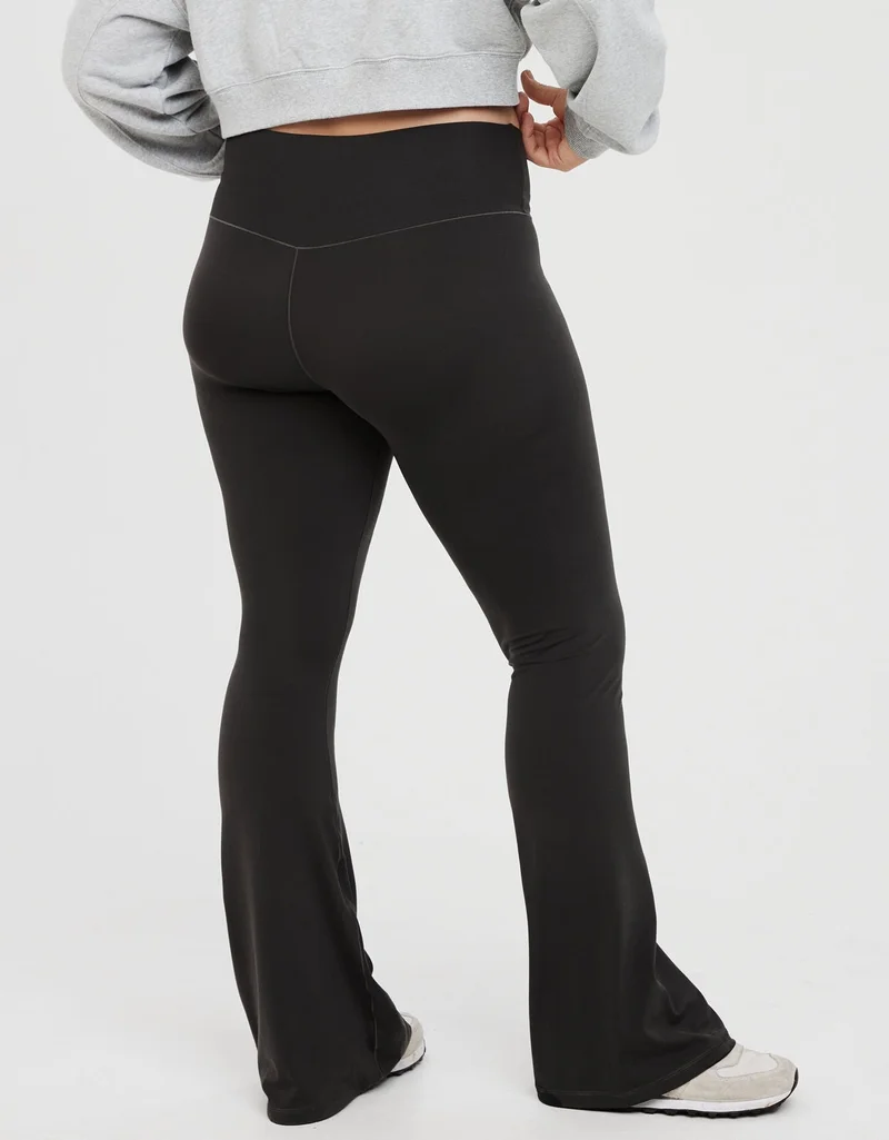 Aerie  OFFLINE By Aerie Real Me High Waisted Crossover Flare Legging for Women | Best Price UAE
