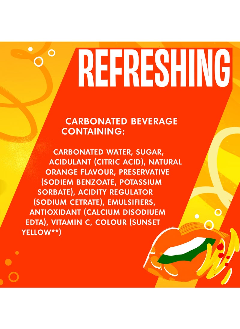 Mirinda Carbonated Soft Drink Mini Cans 15 x 155ml  - Image 3