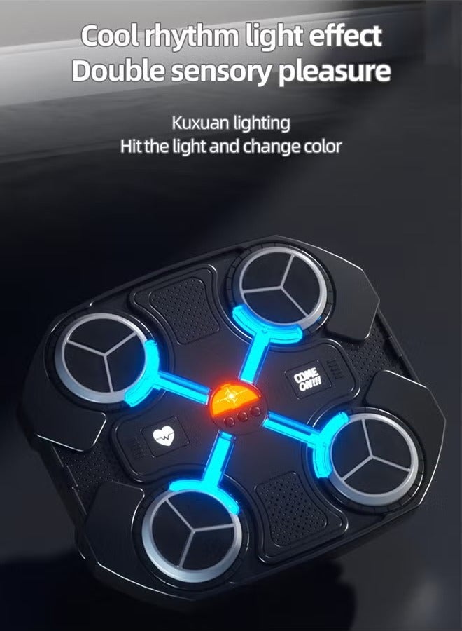 JAJEEK "Music Boxing Machine for Adults & Kids – Wall Mount Smart Agility Training, Electronic Punching Target with Sound, Workout Boxing Pads, Fun Target Punch Equipment" - Image 3