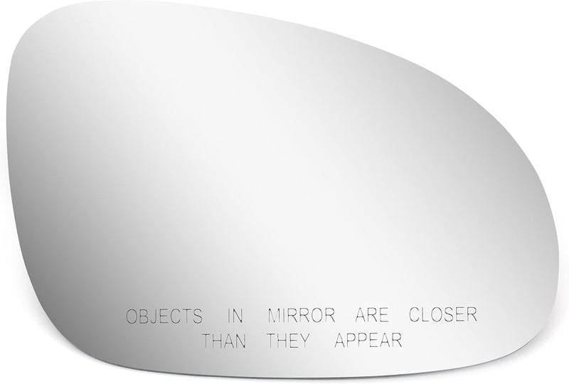 BOOLEE Mirror Glass Replacement for VW R32 EOS GTI Rabbit Jetta Passat - Right Side Convex - Image 1