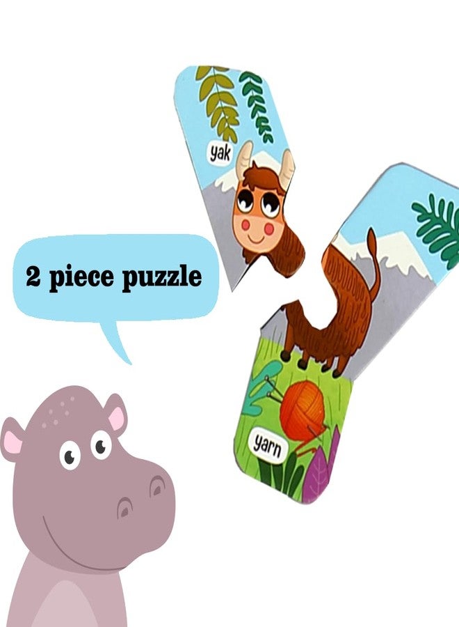 THE BOOK TREE Abc Learning Puzzle - 52 Piece Educational Alphabet Jigsaw Set, Colorful Animal-Themed Interlocking Pieces For Preschoolers, Age 2+, Development Toy By Majestic Book Club, Kids - Image 2