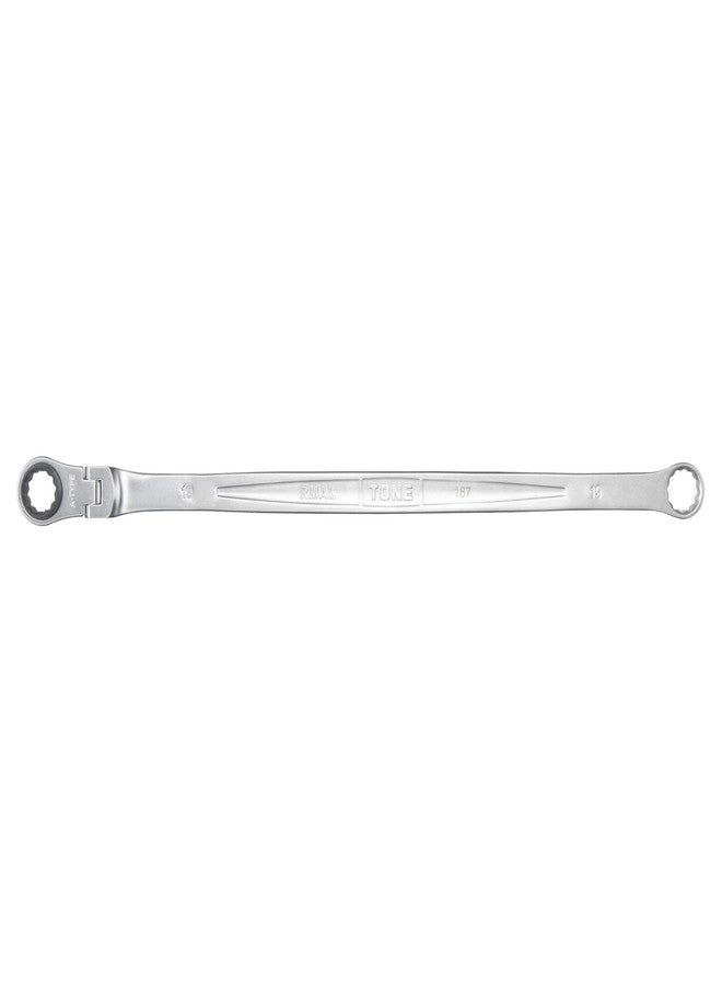 TONE Ratchet Ring Wrench Long Flex Head RMA-19L 19mm - Image 3