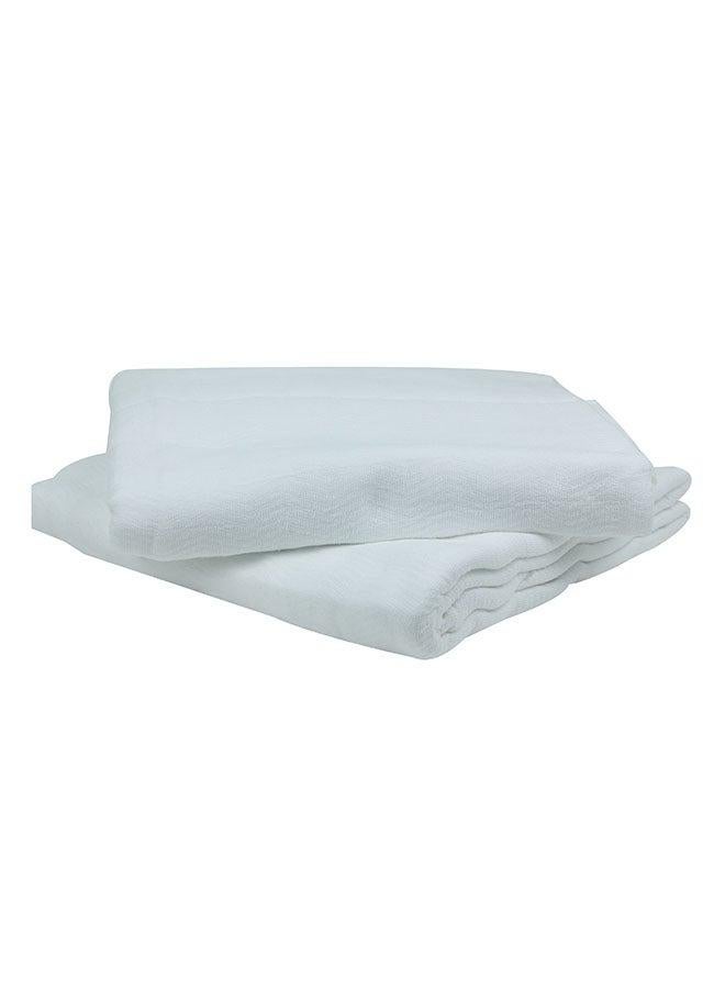 Everyday Wear Ihram Outfit for Hajj Umrah Travel – Lightweight Breathable Cotton Blend with Adjustable Waistband - Image 1