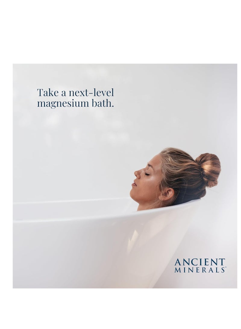 Ancient Minerals Ancient Minerals Magnesium Bath Flakes - Bathing Alternative to Epsom Salt - Soak in Natural Salts - High-Absorption Efficiency for Relaxation, Wellness & Muscle Relief (4 .4 lb)  - Image 4