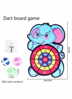 Generic Darts board game, sticky ball throwing and children's shooting game, indoor and outdoor puzzle toys, (board+three balls)  - Image 3