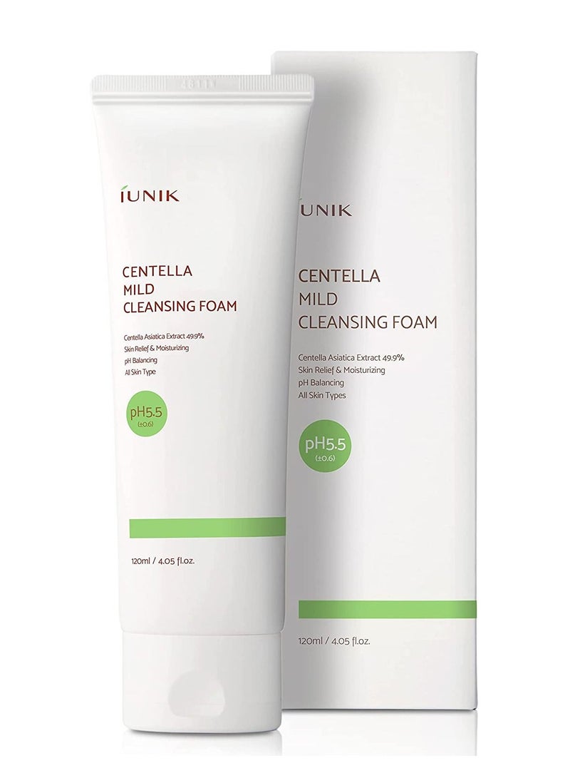 iUNIK entella Mild Foaming Facial Cleanser