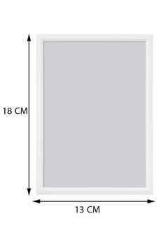 Generic White photo frame, 13x18 cm  - Image 1