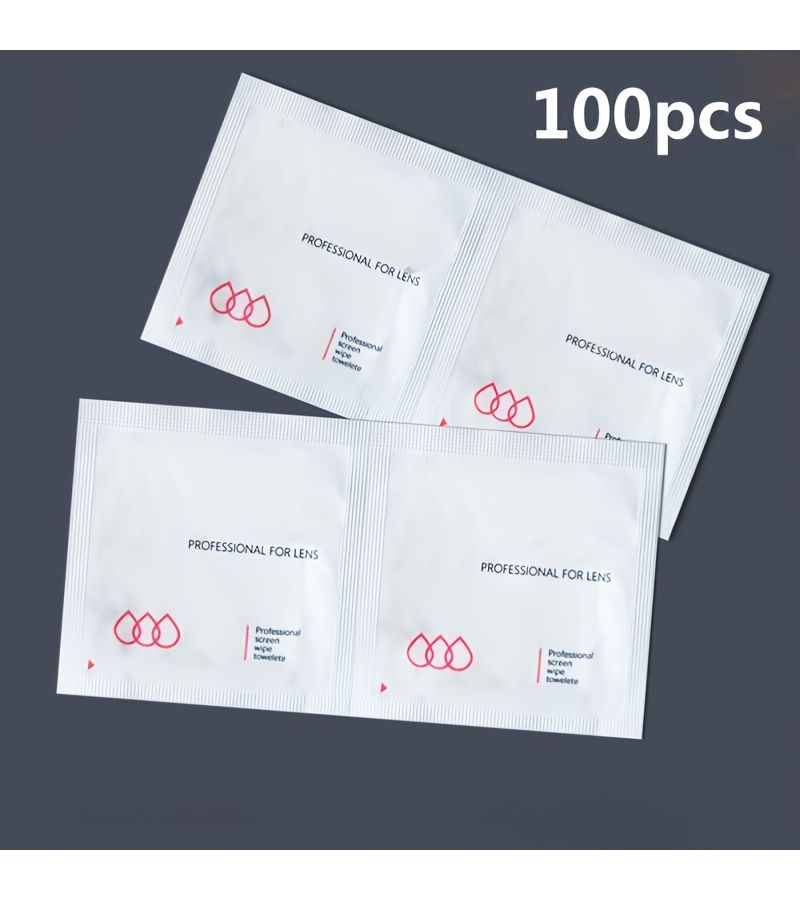 50 Pieces Portable Wet Wipes for Smartphones Glasses Screens Cleaning Non Wipes Tech Office Home Use - Image 4
