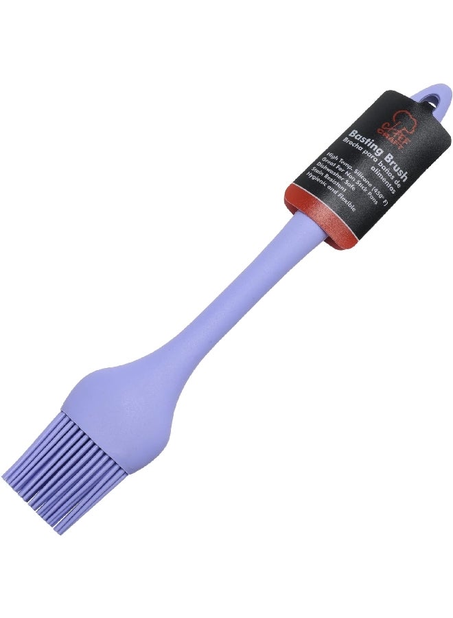 شيف كرافت فرشاة دهن فاخرة عالية الجودة سيليكون بلون أزرق باستيل وبمقاس 10.25 بوصة 13970 - Image 2