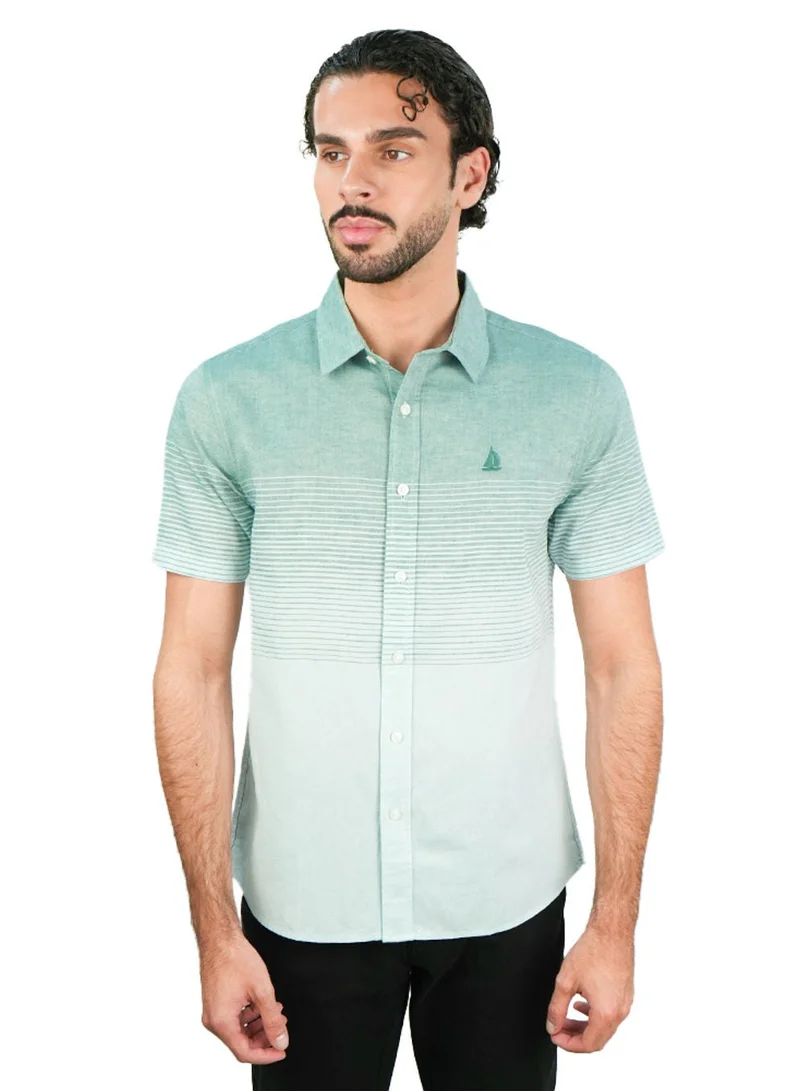 Men's Slim Linen Lyocell Signature Shirt