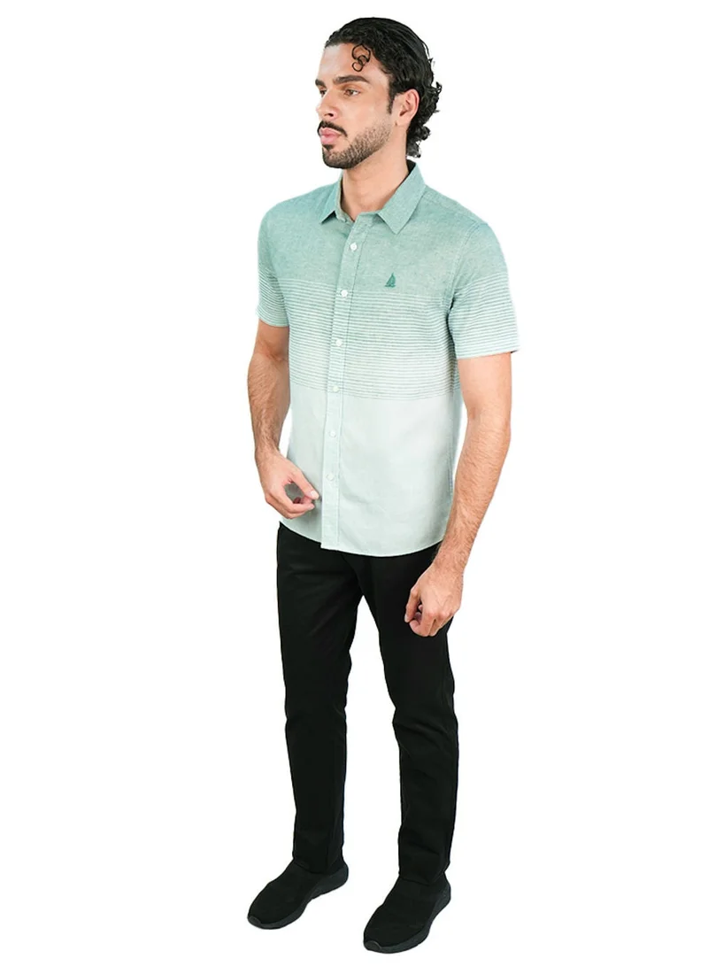 GIORDANO  Men's Slim Linen Lyocell Signature Shirt for Men | Best Price UAE