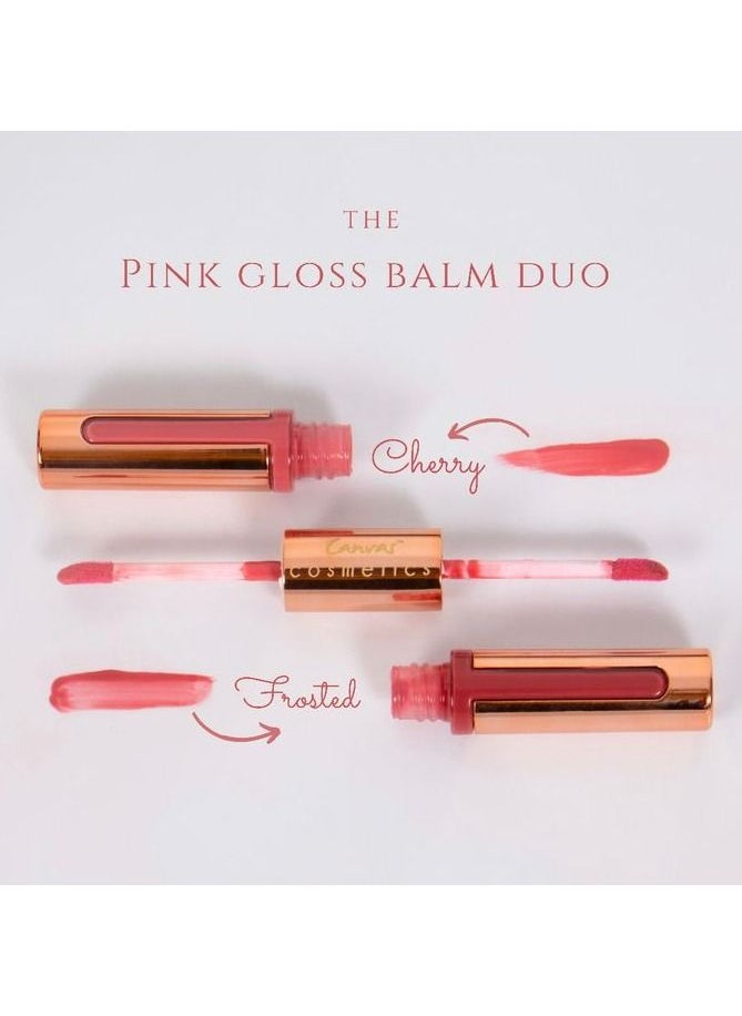 Canvas cosmetics Cherry Gloss Balm Duo  - Image 1