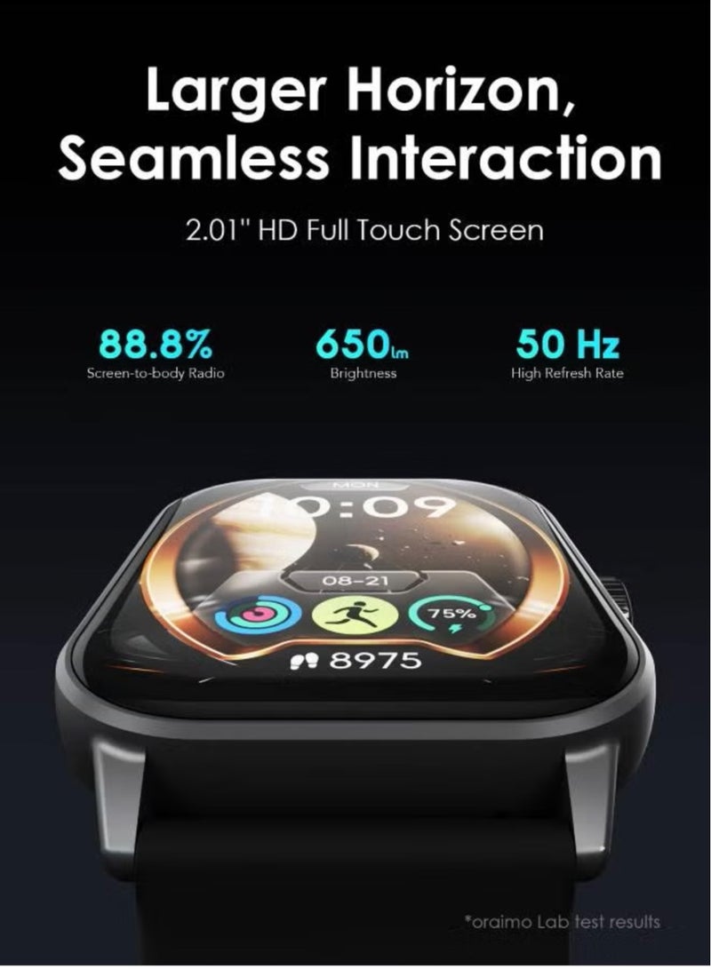 Oraimo Smart Watch 5 Bluetooth Call HD Screen - Image 3