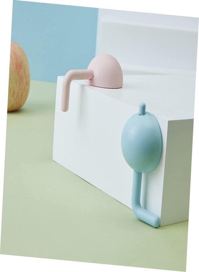 KIPSOME Multipurpose Baby Safety Locks - Childproof Latches for Drawers, Cabinet, Fridge, Toilet, and Appliances - No Drill, Easy to Install Adhesive Locks (Multicolor, Pack of 2) - Image 2