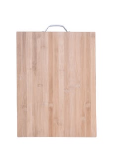 Bamboo Cutting Boards For Kitchen Wooden Cutting Board For Chopping Meat, Vegetables, Fruits, Cheese, Knife Friendly Serving Tray With Handles 34X24CM