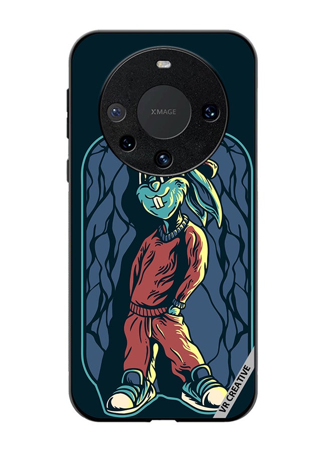 VR CREATIVE Protective Case Cover For Huawei Mate 60 Pro Plus Cool Rabit Design Multicolour - Image 1