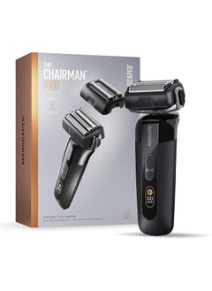 manscaped MANSCAPED The Chairman PRO Mens Foil Shaver  Two Interchangeable Blade Heads SkinSafe FourBlade Foil  Stubble Trimmer Electric Face Shaver USBC Wireless Compatible Charging Gentle on Neck 