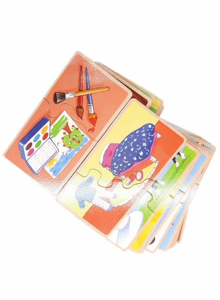 Relationships Puzzle – Educational Matching Game for Cognitive Development