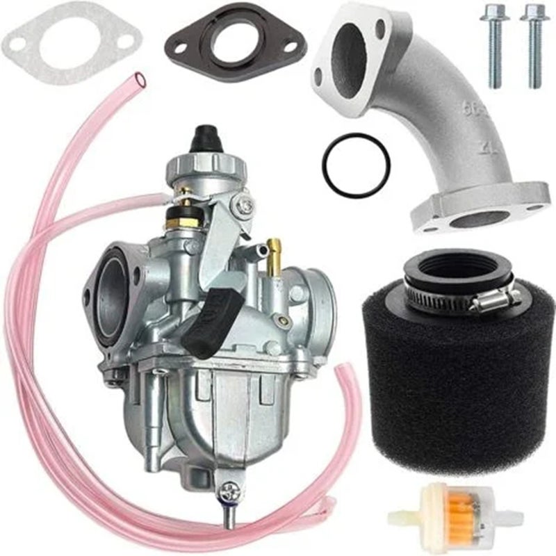 VM22 26mm Carburetor Kit Fit for Mikuni Intake Pipe Pit Dirt Bike 110cc 125cc 140cc Lifan YX - Image 1