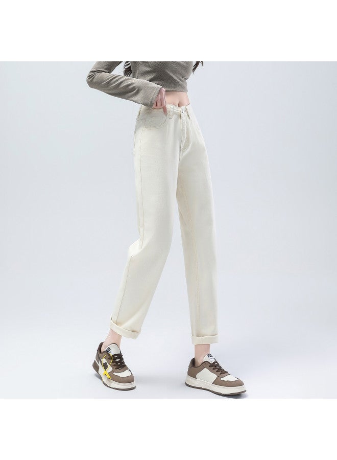 EPTISON Fashionable Versatile Women's Jeans - 2025 Summer Retro High-waisted Slimming Dad Harem Pants - Image 2