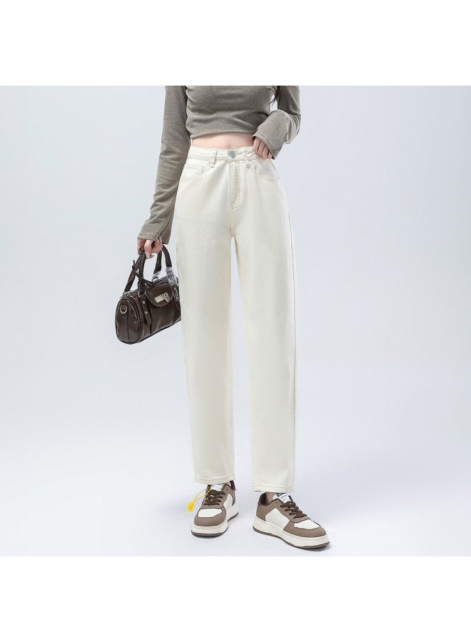 EPTISON Fashionable Versatile Women's Jeans - 2025 Summer Retro High-waisted Slimming Dad Harem Pants - Image 4