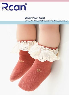 Cute Soft Warm Jacquard Mid Tube Baby Cotton Socks