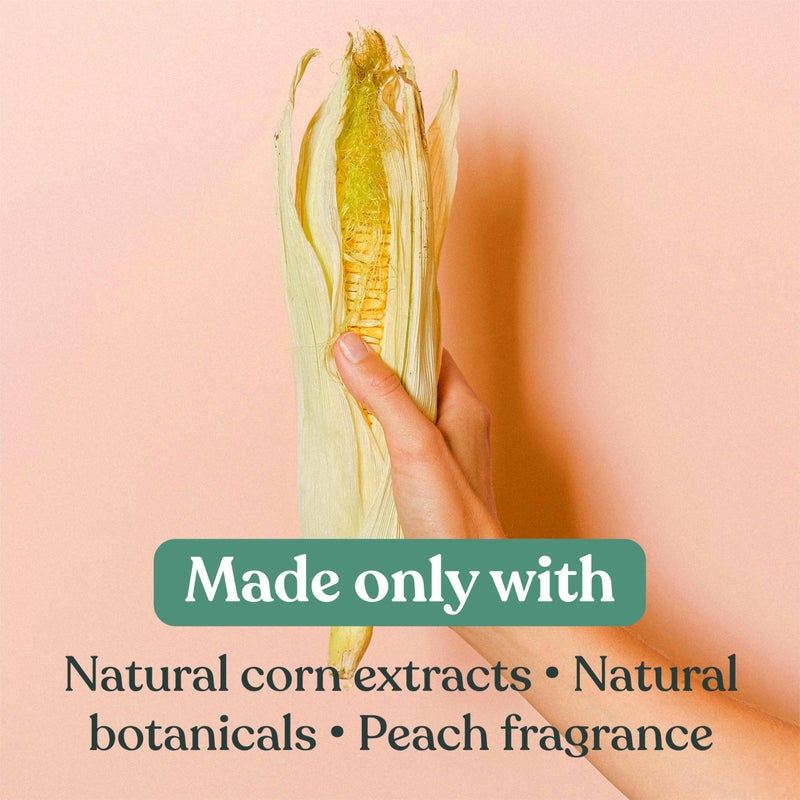 Lazy Coconuts Sweet Peach Laundry Beads - Eco Friendly, Plastic Free, Minimal, Natural Ingredients - Dye Free Laundry Scent Boosters, Zero Waste, Recyclable Package, Carbon Negative - Image 2