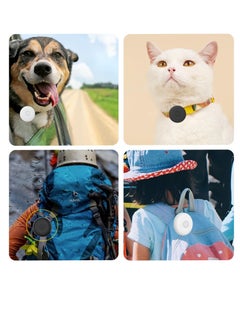 Generic 2 Pack Airtag Dog Collar Holder Waterproof, Hidden Silicone Waterproof Airtag Case for Pet Cat Dog GPS Tracker, Anti-Lost Waterproof Airtag Holders Compatible with Apple AirTag for Dog Cat Collar  - Image 5