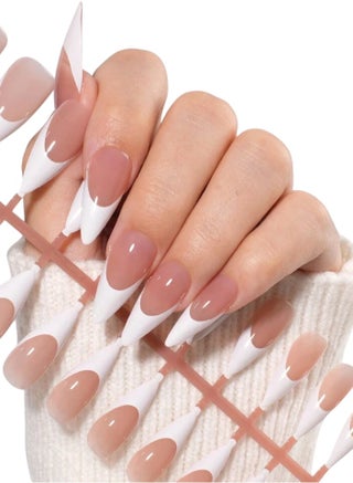 French Almond Shape False Nails, 12 Sizes Glossy Full Cover Artificial Nails, Acrylic Nails for Nail Extension for Professional Salons and Home Nail Art, 120pcs, Pink - pzsku/Z4B14BE01F2E729686A4DZ/45/1741536955/7165bffe-e9b9-4f18-95be-033428ee8d36
