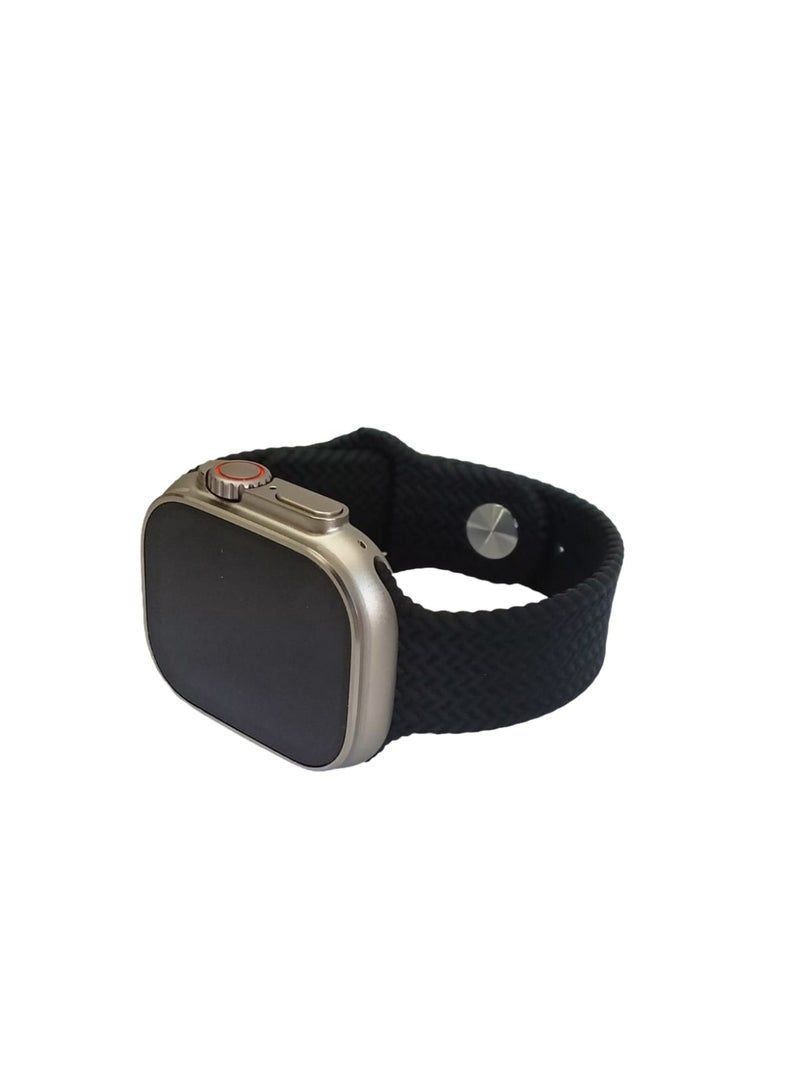 HK24 Ultra 2 Smart Watch for Men & Women – Large Display Waterproof Smartwatch with Dual Straps (Black & Orange), Bluetooth Calling, Fitness Tracking, Wearfit Pro Support - Image 5