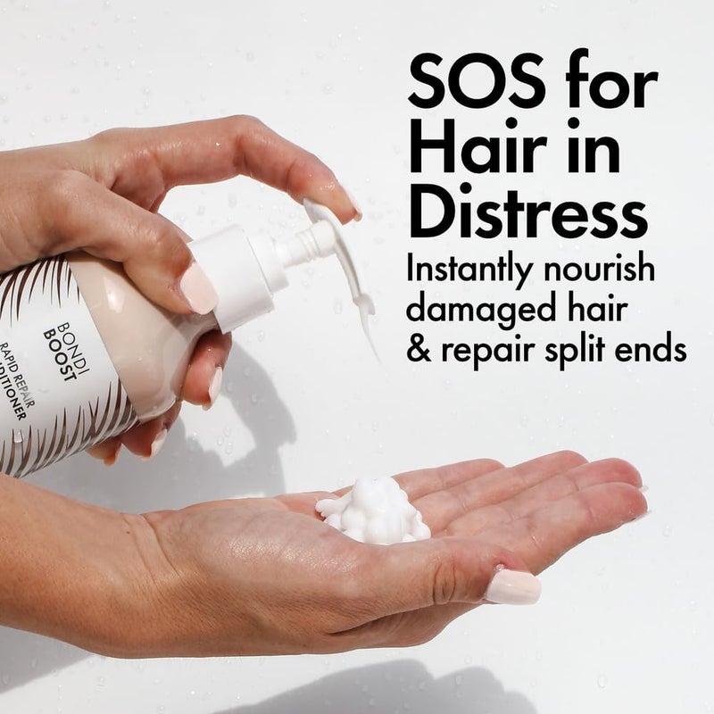BondiBoost Rapid Repair Conditioner 1014 fl oz  Restores Dry Damaged & Brittle Hair  Boost Hydration + Moisturization  Repair Split Ends/Seal Hair Cuticles  Vegan/CrueltyFree  Australian Made - Image 2