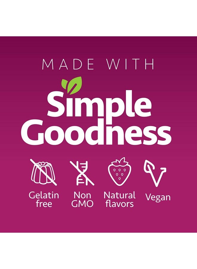 up4 - Probiotic Gummies For Men And Women Digestive And Immune Support With Prebiotics And Vitamin C Gluten Free Gelatin Free Vegan Nongmo 60 Count - Image 1