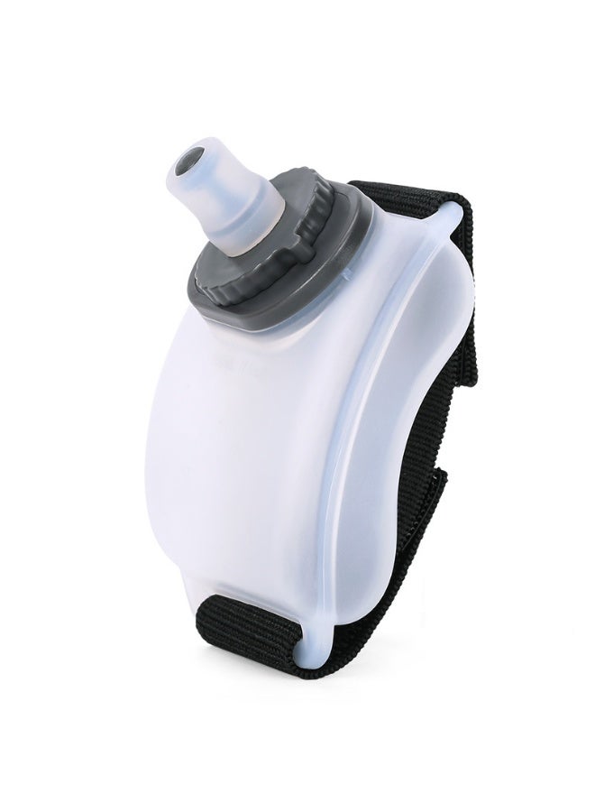 NeeMee Wrist Water Bottle-Wearable HandsFree Silicone 7 Oz Running Water Bottle, Sports Portable Fitness Cycling Marathon Rock Climbing Sports Cup - Image 1