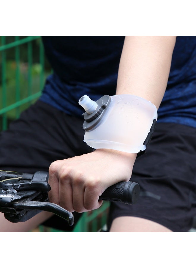 NeeMee Wrist Water Bottle-Wearable HandsFree Silicone 7 Oz Running Water Bottle, Sports Portable Fitness Cycling Marathon Rock Climbing Sports Cup - Image 2