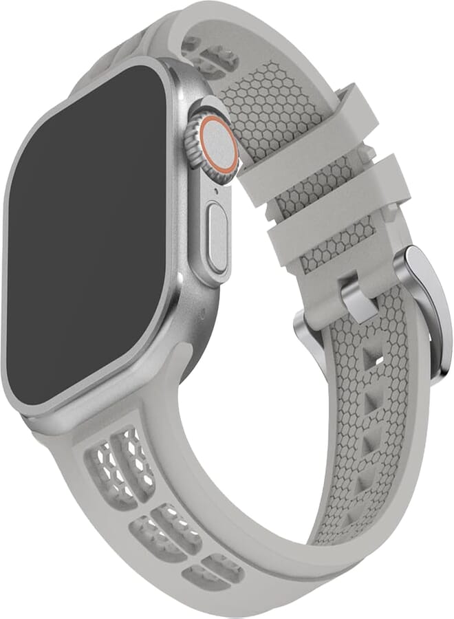 Next Store Sport Band Compatible with iWatch 42mm 44mm 45mm 46mm 49mm, Soft Silicone Breathable Waterproof Strap Compatible with Ultra/Ultra2 iWatch SE & Series 1/2/3/4/5/6/7/8/9/10