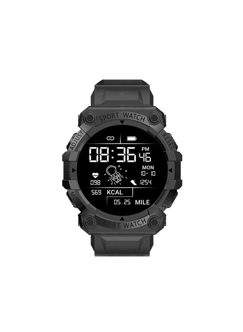 AROAQ ساعة ذكية لمراقبة معدل ضربات القلب مع وضع استعداد طويل للغاية وجهاز تتبع النشاط واللياقة البدنية وسوار رياضي مقاوم للماء - Image 1